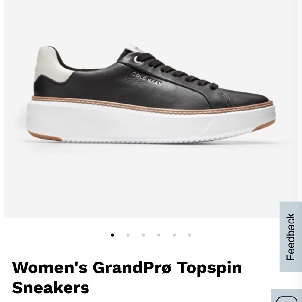 Cole Haan GrandPrø Topspin Sneaker Size 6